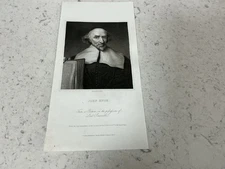 John Knox Engraved by Benjamin Holl1 1808-1884  Published 1836 Charles Knight