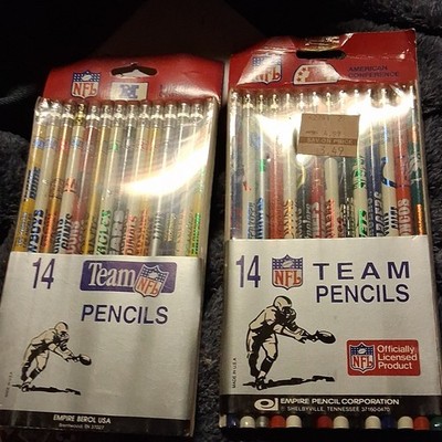 Empire Berol USA Empire Pencil Corporation NFL Team Pencils 14-Pack Wood