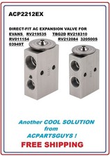 NEW AC Expansion Valve for Evans Tempcon RV219535 TBG2D NEWMAR