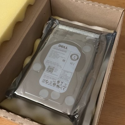 Dell 4TB SAS 6Gbps 3.5in Enterprise HDD 7.2K RPM 64MB WD4001FYYG