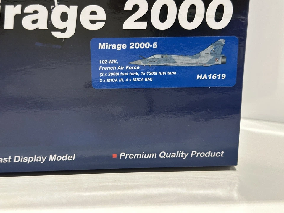 Hobby Master 1/72 Mirage 2000-5 HA1619 État Neuf - Photo 4/4