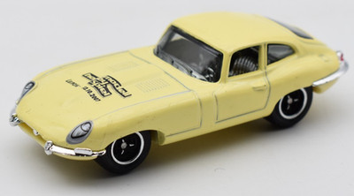 Matchbox Superfast Jaguar E Type Coupe gelb Toy Show Leipzig 2007. Promotional