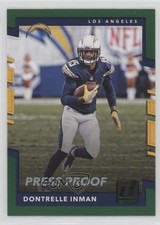 2017 Panini Donruss Press Proof Green Dontrelle Inman #248 3c4