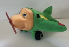 Jay Jay the Jet Plane Snuffy Green Airplane Plush Kidpower 2000 -no longer works