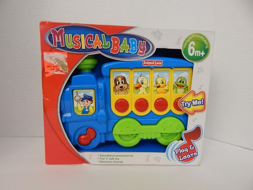 Musical Baby  ~ Train * Animal Board / Play & Learn