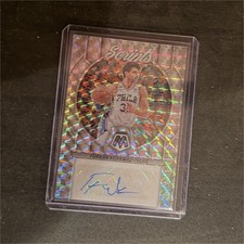 Panini Mosaic 2022-23 Furkan Korkmaz Scripts Insert Mosaic Autograph 76ers