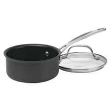 Cuisinart Chef's Classic 1qt Saucepan - Hard Anodized w/Cover