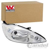 VAN Wezel H4 Scheinwerfer Rechts Passend FüR Ford KA