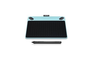 Wacom Intuos Draw Creative Pen Tablet CTL-490 (Mint Blue / Teal)   Pen Included