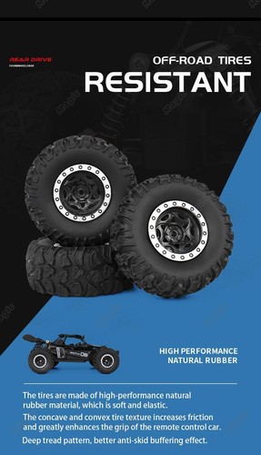 2025 RC Drift Car 1:16 2WD Off-Road Vehicle with LED, Gift for Boys & Kids - Picture 13 of 27
