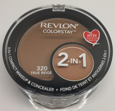 Revlon ColorStay 2-in-1 Compact Makeup & Concealer True Beige #320