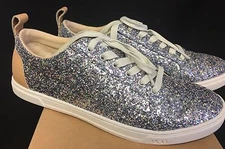 UGG Australia KARINE CHUNKY GLITTER SILVER MULTI TENNIS SHOES WOMENS 1090012