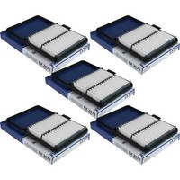 5X Mahle / Knecht Lx 2678 Luftfilter Air Filter