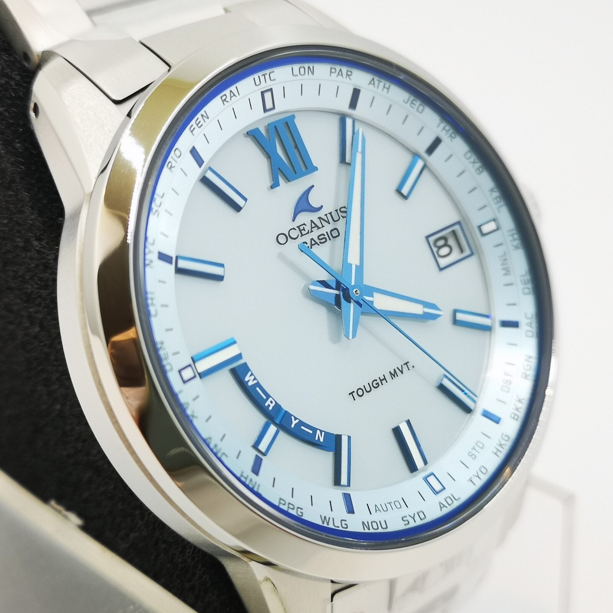 CASIO OCEANUS OCW-T150-2AJF Light Blue Tough Solar Men's CASIO OCEANUS OCW-T150-2AJF Light Blue Tough Solar Men's