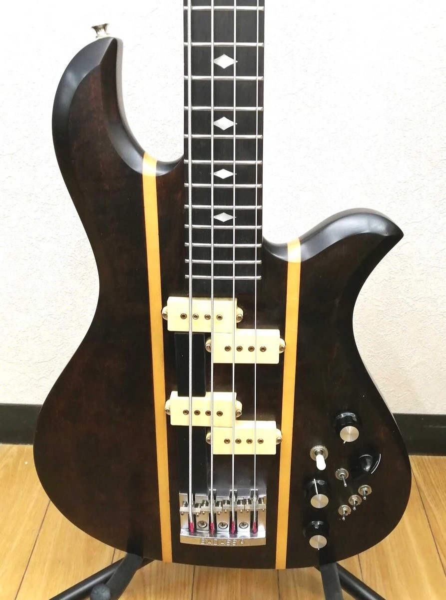 Aria Pro II] EGB-1600 Black Shipping From JAPAN With Hard Case See