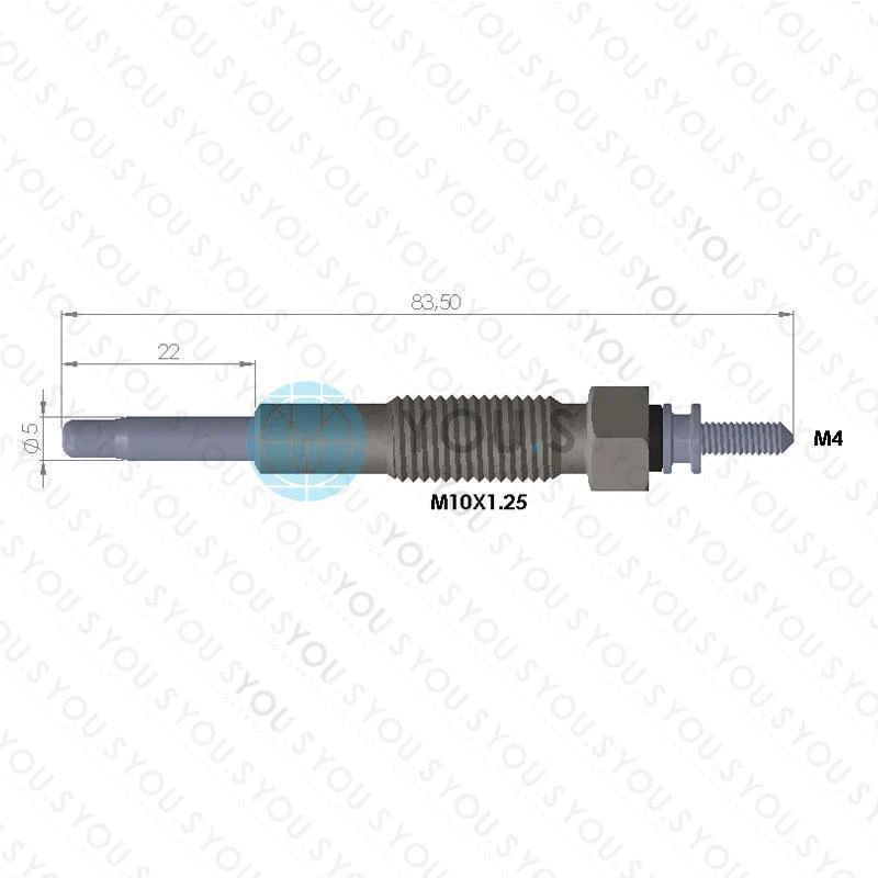 4 Piezas YOU.S Bujías Original para FORD RANGER (ER, EQ) (ET) 2.5 D/TD/TDCi Foto 2 de 2