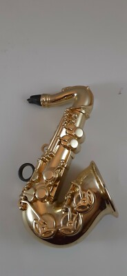 Vintage Blue M&M Playing Saxophone Candy Dispenser - Saxophone