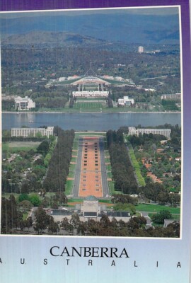 L3368 Australia ACT Canberra from Mt Ainslie postcard