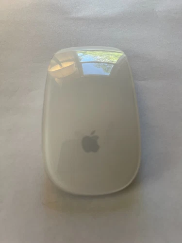 Apple Magic Mouse A1296 White Bluetooth - Tested Working
