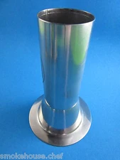 Premium #32 x 2" STAINLESS STEEL Meat grinder tube for Freezer Bag Stuffing 6"