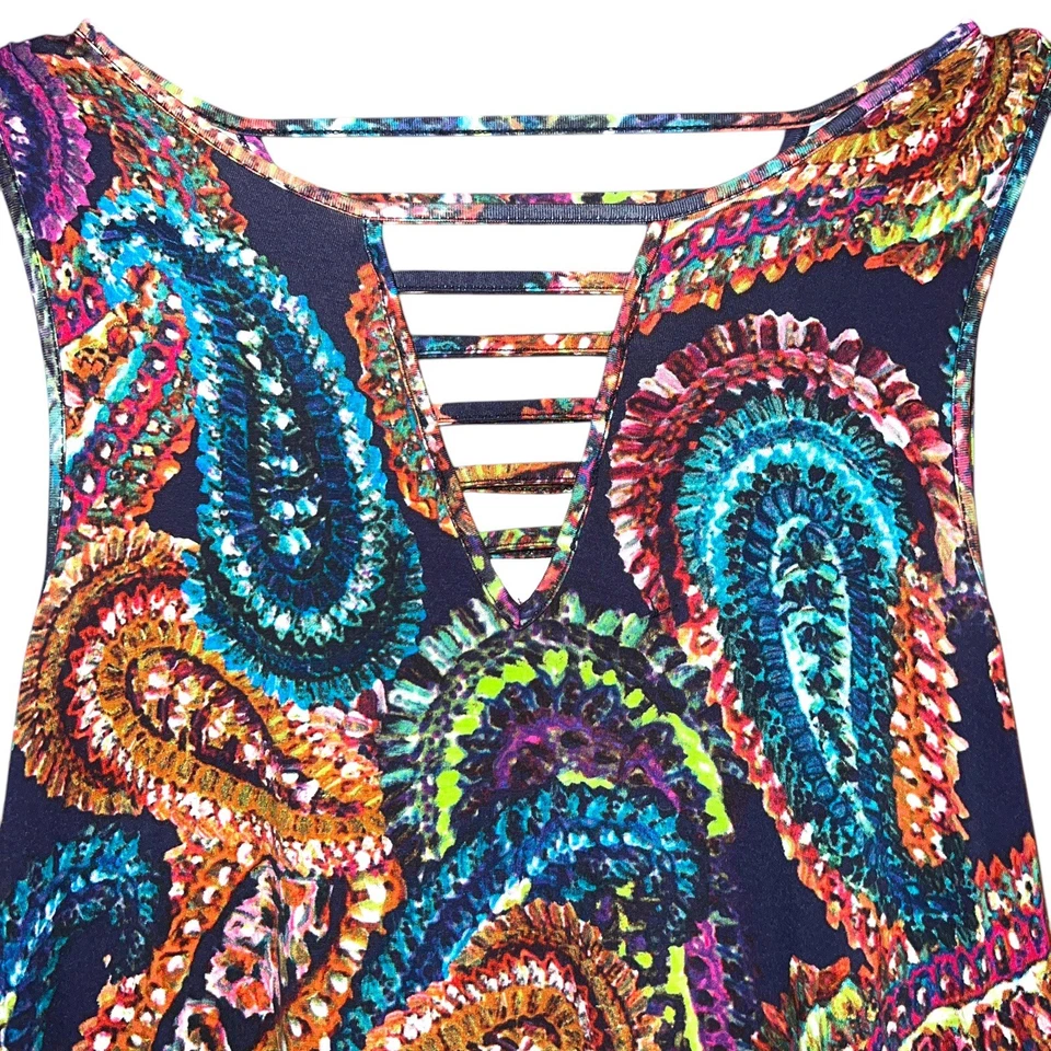 Vestido Spense Línea A Cuello Columpio Corte Talla Pequeña Cachemira Brillante Hasta la Rodilla Foto 2 de 4