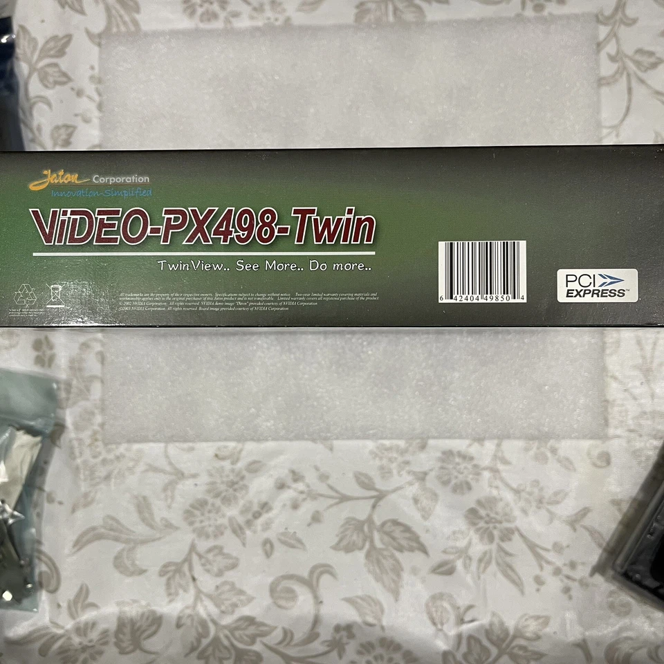 Jaton NVIDIA GeForce 9400 GT VIDEOPX498TWIN 1GB DDR2 PCI Express x16 Video Card - Image 4 of 4