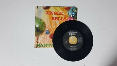 Weiße Stimmen und Orchester: Heilige Nacht - Jingle Bells (Vinyl 45 Runden)