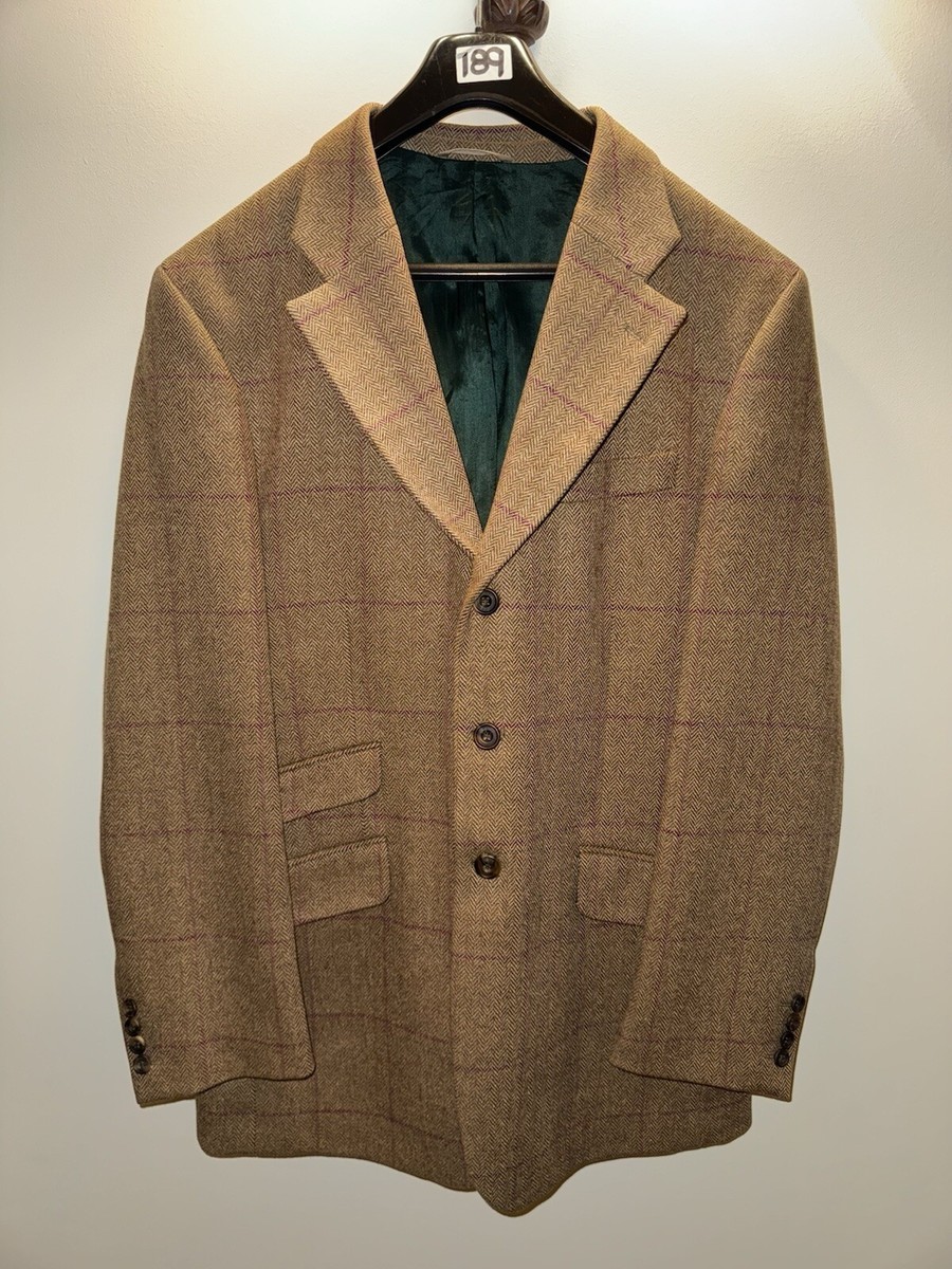 Pakeman Catto Carter Jacket Mens 42R Gun Club Tweed Country