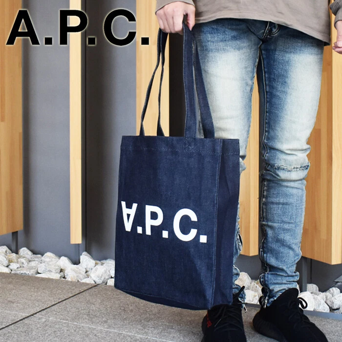 APC Apese Tote Bag Denim Tote INDIGO/Denim Blue M61445 TOTE LAURE apc Bag APC