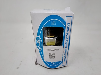 PlumbWell 94006LF Multi-turn angle stop valve 5/8'' OD (1/2'' Nom.) x 3/8'' OD