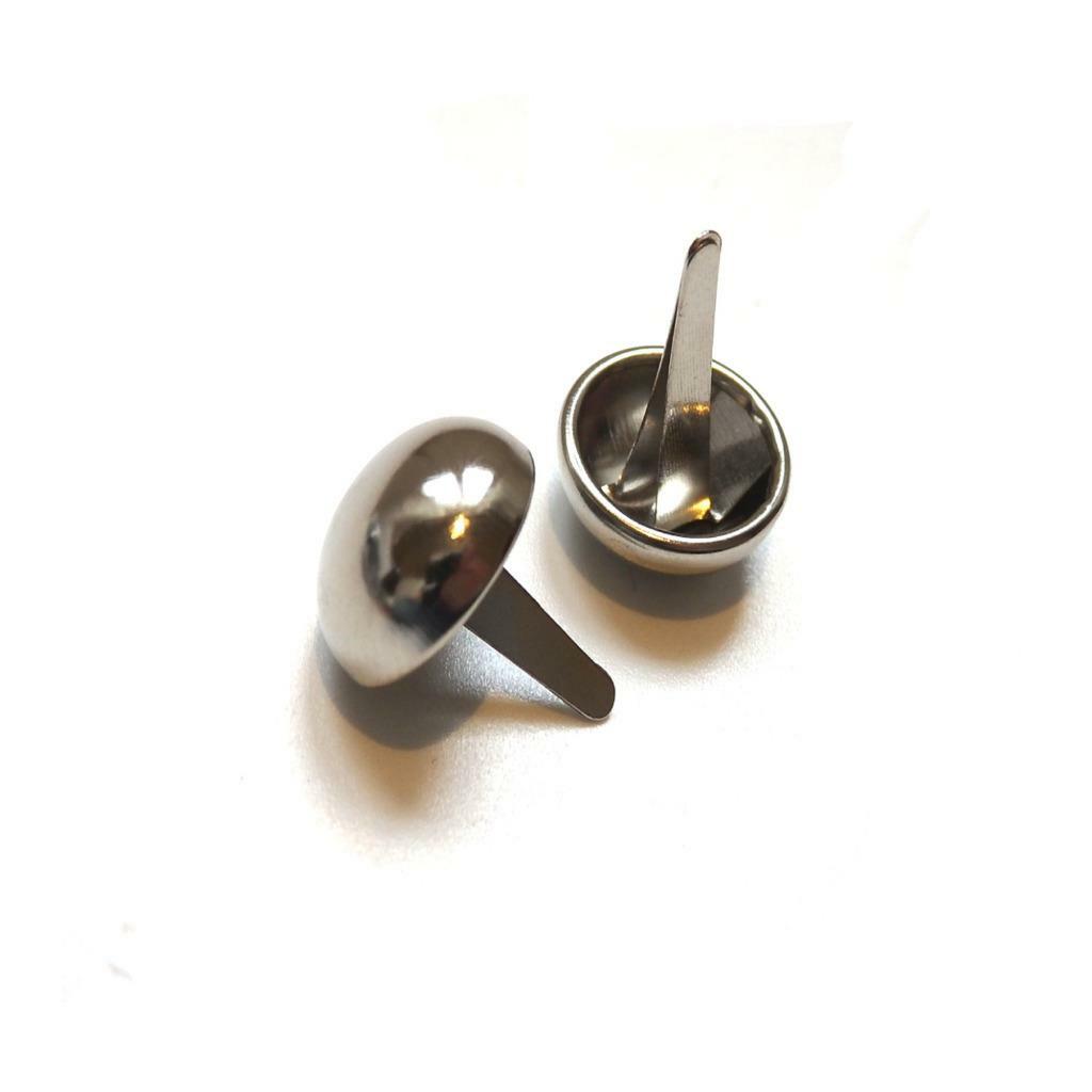 MOTORCYCLE SEAT CHROME DOMED BUTTONS STUDS RIVETS 15mm DIAMETER set of 15 eBay