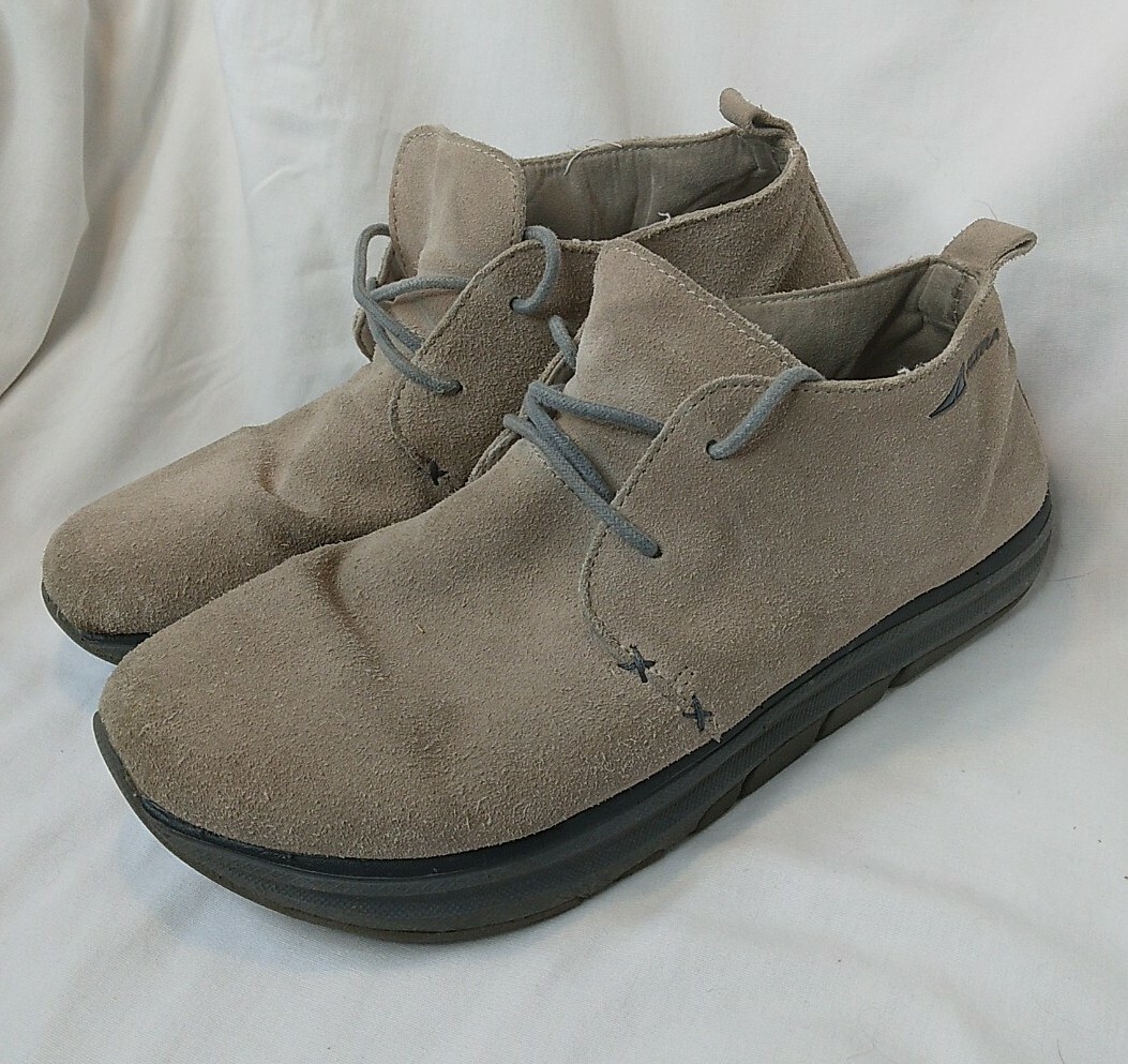 Altra Tan Suede Run Natural Desert Boot 