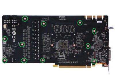 Replace Backplate for MSI GTX1080/GTX1070Ti/GTX1070/GTX1060 GAMING