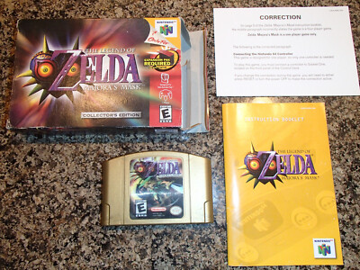 The Legend of Zelda: Majora's Mask Nintendo 64 N64! Complete In - Main Image