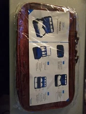 Multi-Layer Portable Underwear Storage Bag Clothing Storage Pouch Waterproof 1pc