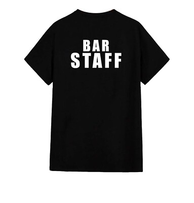 Personalisiertes Unisex T-Shirt - Barpersonal - Original Sommerbekleidung Student Büro