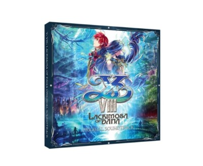 Ys VIII Lacrimosa Of Dana Original Vinyl Record Soundtrack 3 LP Blue ys 8 VGM