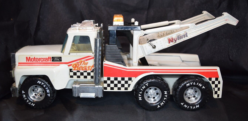 Vintage NYLINT Ford Motorcraft TWIN BOOM WRECKER TOW Truck THE BEAST - Picture 3 of 18