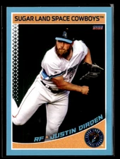 Justin Dirden 2023 Sugar Land Space Cowboys Team Set