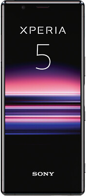 Sony Xperia 5 128GB Single-SIM Black - Bastlerware/Ersatzteillager (J8210)