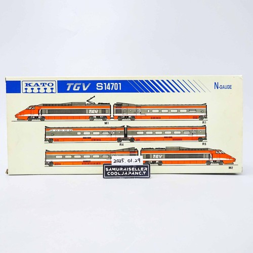 KATO French Railroad TGV S14701 N Scale Bullet Train Japan Used - Picture 16 of 21