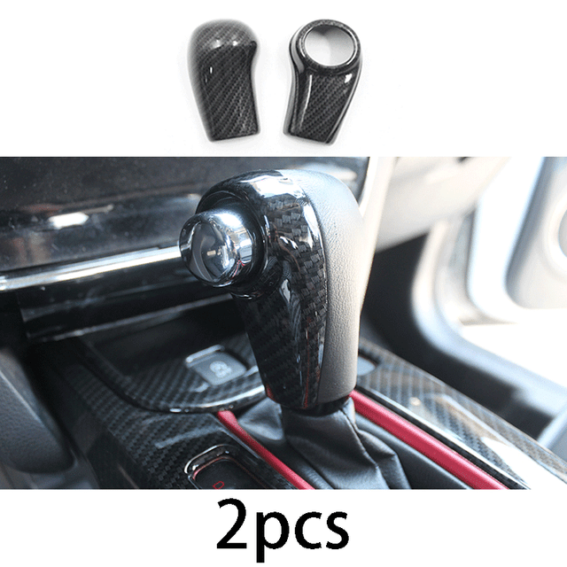 FOR Honda HRV 2016 20172020 carbon fiber central console gear shift