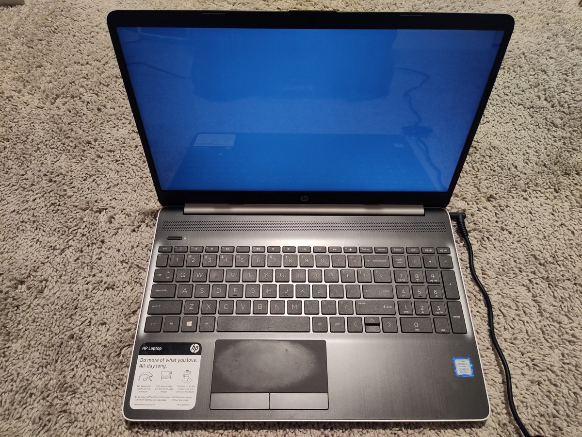 HP 15-dw0037wm i3 8th Gen 8GB RAM 1TB HDD Windows 10 Laptop