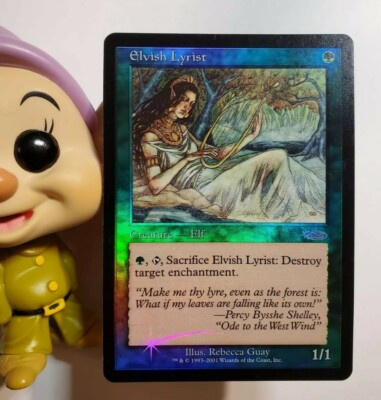 Elvish Lyrist ✨Foil NM✨️ JSS Promo DCI Magic The Gathering Elvish Lyrist ✨Foil NM✨️ JSS Promo DCI Magic The Gathering