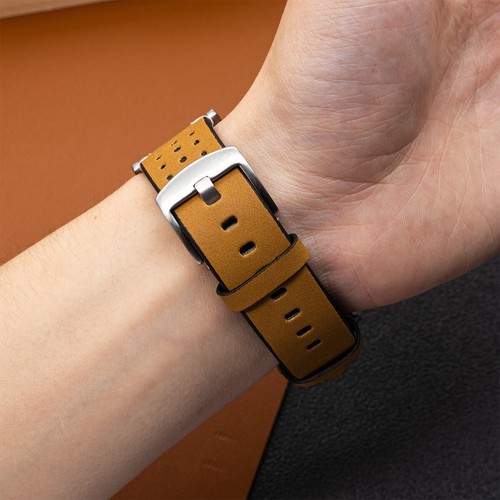 Bracelet de montre à ajustement rapide pour montre Garmin Fenix8 47 51 mm 6X 7XPro bracelet en cuir - Photo 5/13