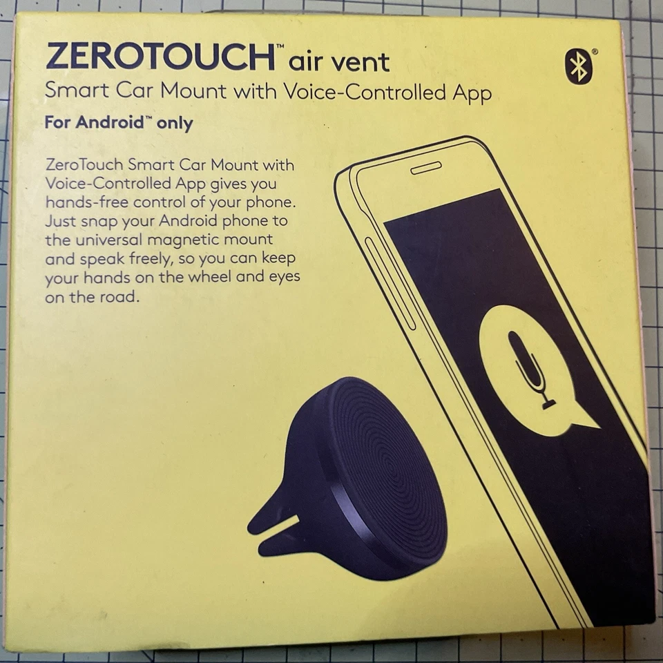 Logitech Zerotouch Smart Car Mount with Voice Controlled Android App Texting - Image 4 of 4
