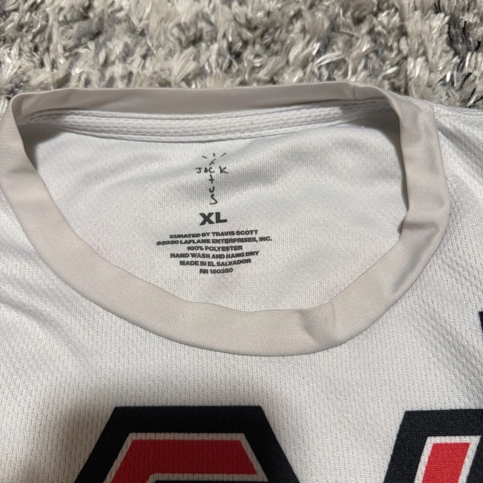 Cactus Jack x Travis Scott Gaming Jersey Long Sleeve Mens XL - Image 2 of 4