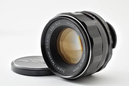 [Exc +++++ ] Asahi PENTAX Super Takumar 55mm f1.8 M42 Mount MF Lens From JAPAN
