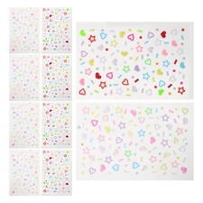 10 Sheets Makeup Patches Stickers for Face Gems Jewels Rhinestone