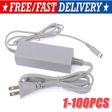 AC Power Supply Charging Adapter Cable Charger For Nintendo Wii U GamePad Lot